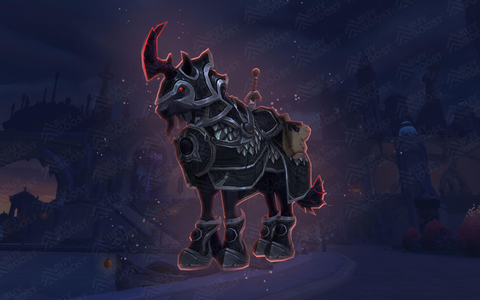 Prestigious Midnight Courser Mount